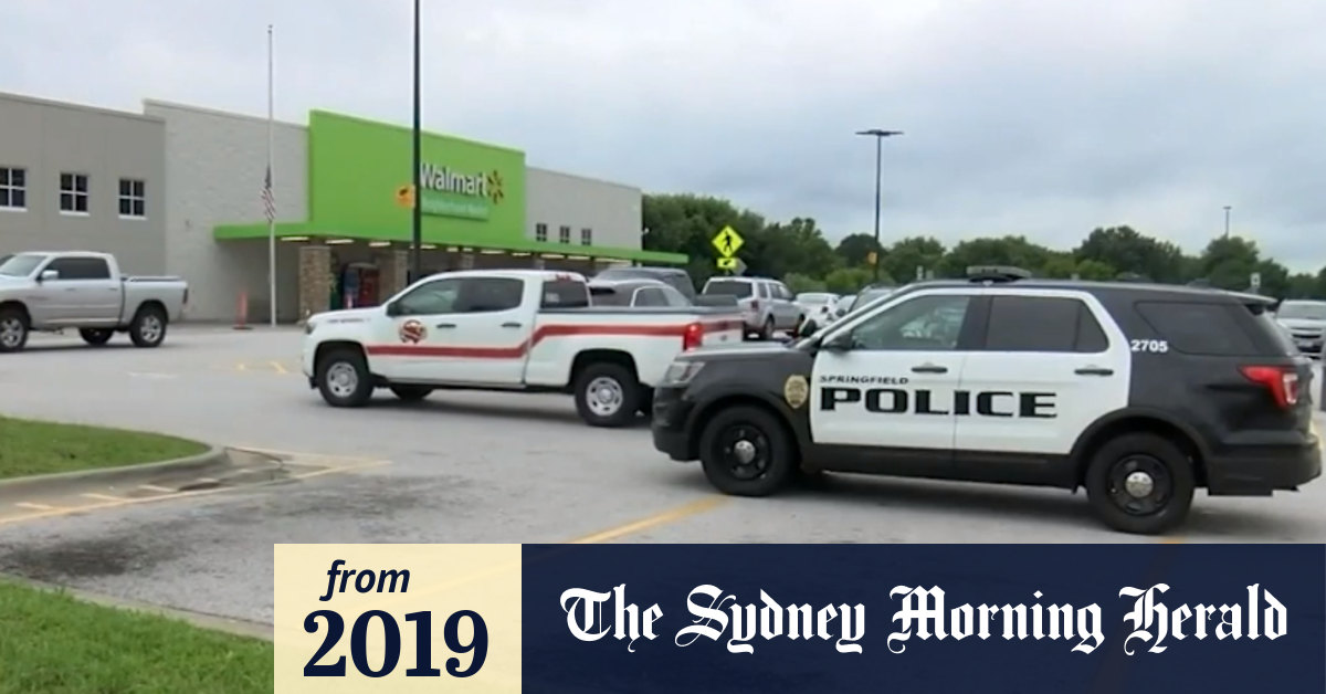 Video Heavily armed man arrested in Walmart